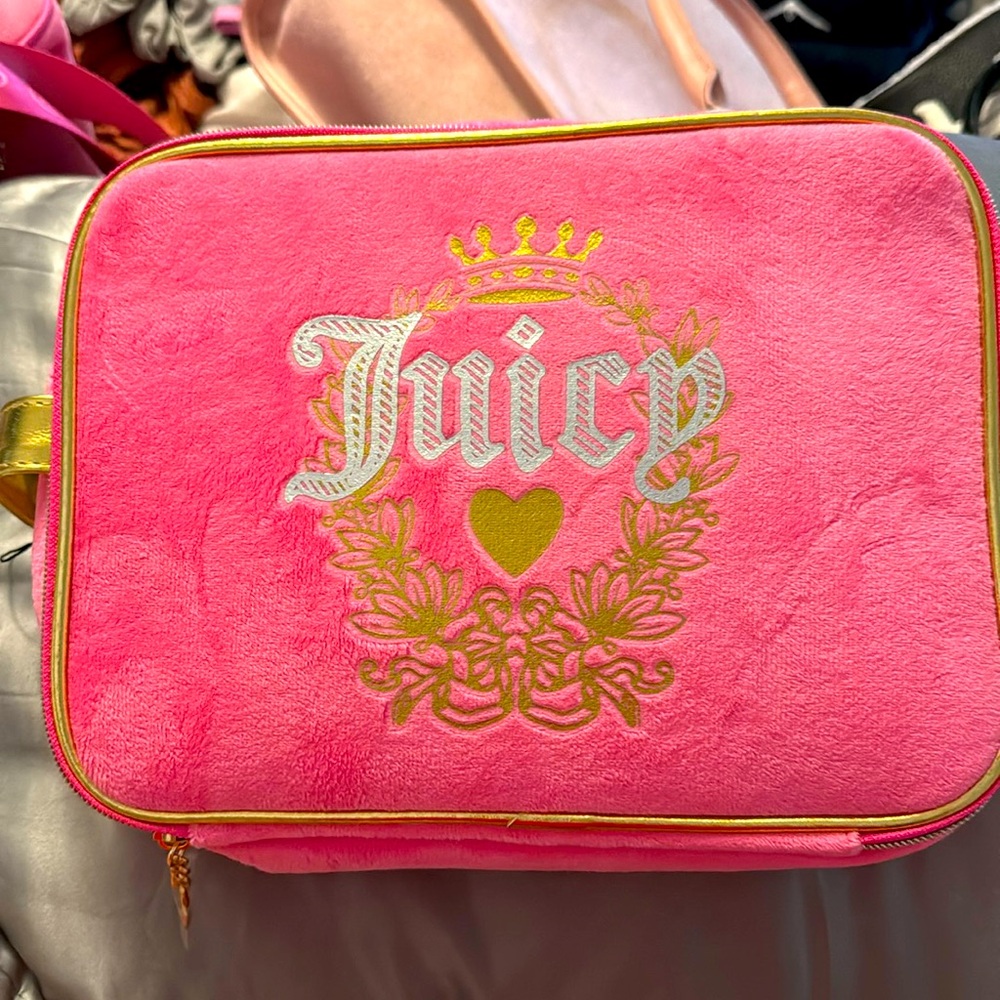 Large New Juice Couture Makeup/Travel kit